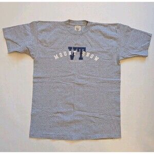 VTG Prairie Mountain MOUNT SNOW VERMONT Shirt  Sz XL Ski Resort Single Stitch